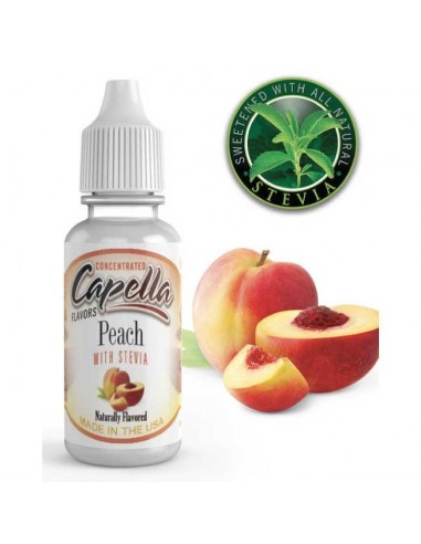Capella Aroma Pesca Con Stevia