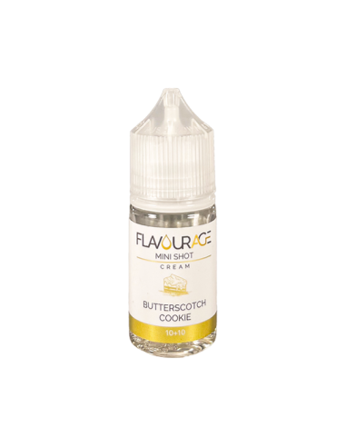 Butterscotch Cookie Flavourage Aroma Mini Shot 10ml Biscotto