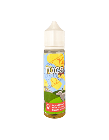 Tucs Ghost Bus Club Liquido Shot 20ml Latte Miele Biscotto