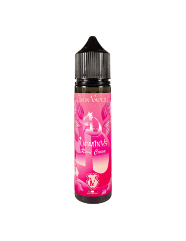Dominus Ruby Cocoa Iron Vaper Liquido Shot 20ml Cioccolato Rosa