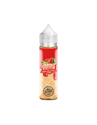 Anguria Kiwi Fragola Summer Ice Cream Dreamods Liquido Shot 20ml