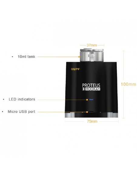 Kit E-Hookah Proteus Aspire