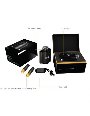 Kit E-Hookah Proteus Aspire