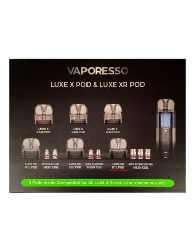 Luxe X - Luxe XR Pod Multipack Cartucce Vaporesso Ricambio