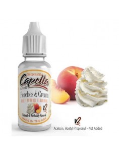 Peaches and Cream V2 Aroma Capella Flavors