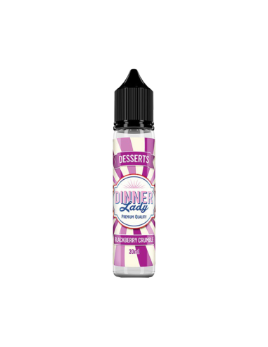 Blackberry Crumble Dinner Lady Liquido Shot 20ml