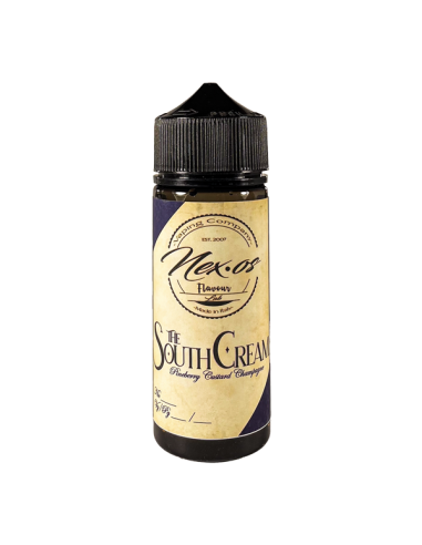 The South Cream Nex-OS Liquido Shot 30ml Fragola Crème Brûlée