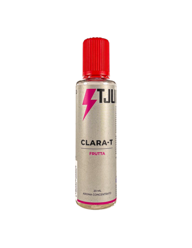 Clara-T Liquido shot T-Juice da 20ml Aroma Uva Mentolo