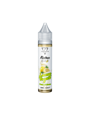 Lemon Yogurt Flavour Bar Suprem-e Liquido Shot 20ml Yogurt