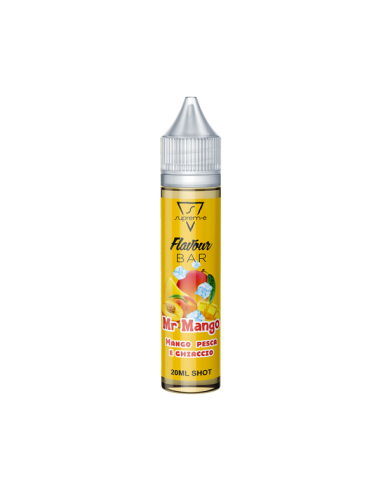 Mr Mango Flavour Bar Suprem-e Liquid Shot 20ml Mango Peach