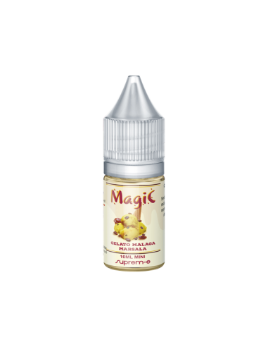 Magic Suprem-e S-Flavor Liquid Shot 10ml Gelato Malaga Marsala