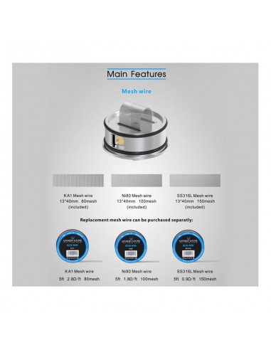 Mesh RDA Atomizzatore Vandy Vape