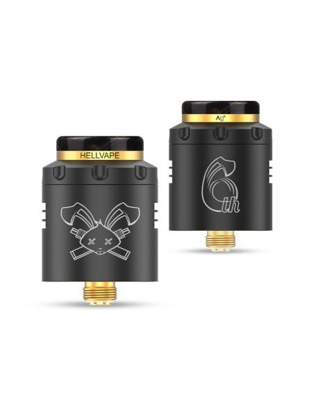 Hellvape Dead Rabbit 3 RDA 6 Anniversario black gold