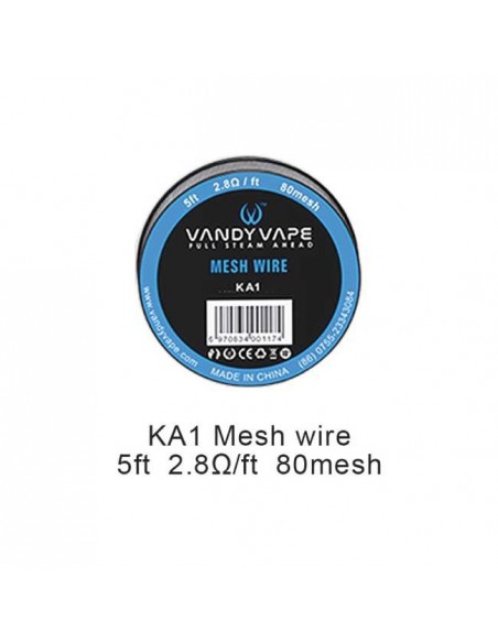 Filo per Resistenza Mesh Wire KA1 Vandy Vape da 1,5 mt