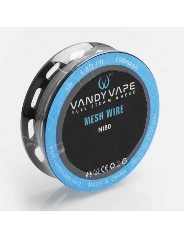 Mesh Wire Ni80 Resistance Wire for Mesh Coil Vandy Vape 1.5m