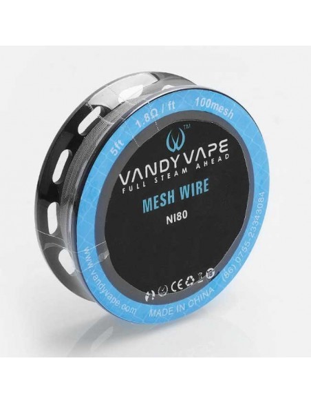 Mesh Wire Ni80 Resistance Wire for Mesh Coil Vandy Vape 1.5m