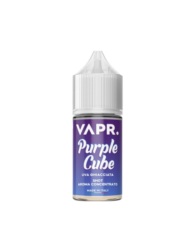 Purple Cube VAPR. Liquido Shot 20ml Uva Ghiaccio