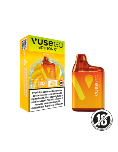 Vuse GO Edition 01 banana ice sigaretta elettronica Usa e Getta
