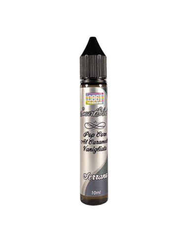 Serrano Smartshot 0861 ToB Liquido Shot 10ml Pop Corn Caramello
