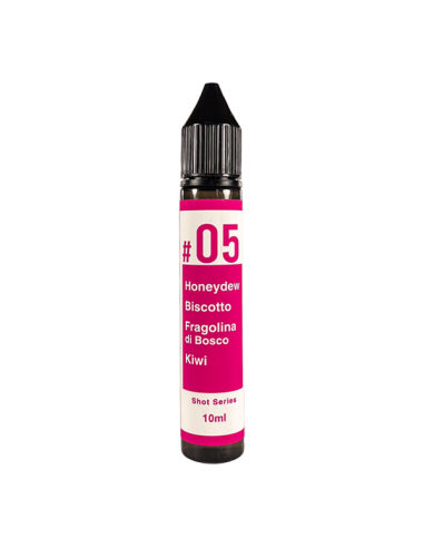 N.05 ToB 0861 Aroma Mini Shot 10ml Melone Biscotto Fragola Kiwi