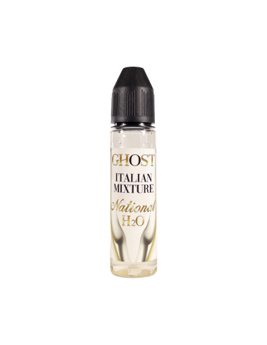 National H2O Ghost Vapor Cave Liquido Shot 20ml Tabacco Italian