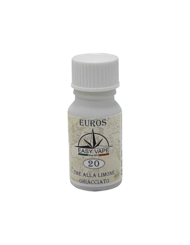 Euros N.20 Liquido Easy Vape Aroma 10 ml The al Limone
