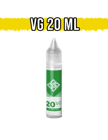 Glicerina Vegetale con Ago Glowell 20ml Full VG