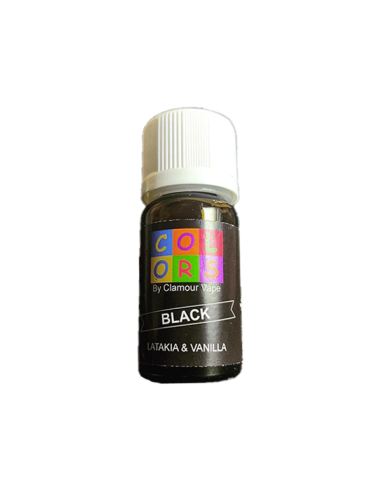 Black Colors Clamour Clamolab Vape Aroma Concentrato 10ml Tabacco Latakia Vaniglia