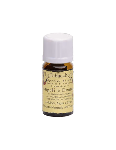 Angels and Demons La Tabaccheria Concentrated Aroma 10ml Latakia Tobacco Biscuit Vanilla