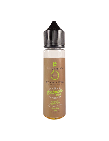 Birbacco Vitruviano's Juice Liquido Shot 20ml Tabacco Virginia