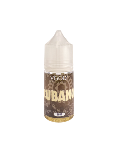 Cuban VGOD Liquid Shot 25ml Tobacco Vanilla Cigar
