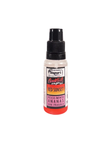 Red Sunset Cocktails Vapurì Aroma Mini Shot 10ml Peach Mint