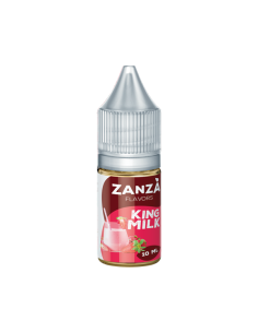 King Milk Zanzà Vaplo Aroma Concentrato 10ml Latte Fragola