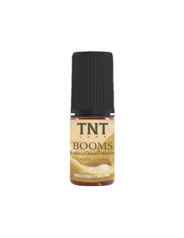 Booms VCT TNT Vape Liquido Pronto 10ml Tabacco Vaniglia