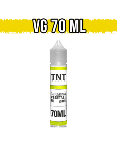 Glicerina Vegetale TNT Vape 70ml Full VG