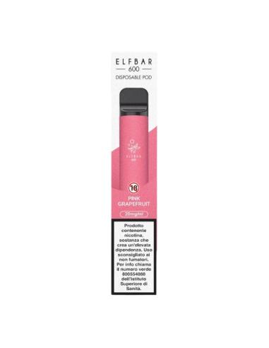 ElfBar 600 Pink Grapefruit sigaretta elettronica usa e getta