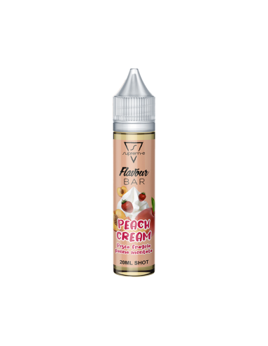 Peach Cream Flavour Bar Suprem-e Liquido Shot 20ml