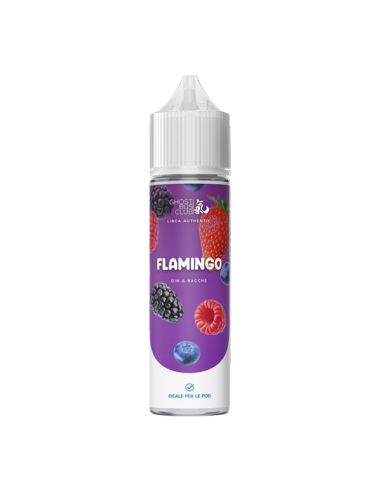 Flamingo Pod Authentic Ghost Bus Club Liquido Shot 20ml