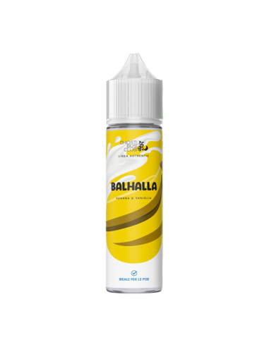 Balhalla Ghost Bus Club Liquido shot 20ml Banana Caramello Vaniglia