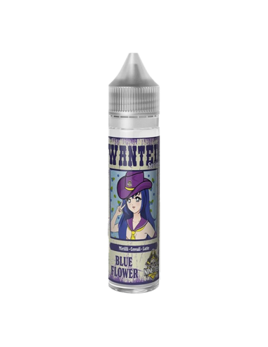 Blue Flower Wanted Nineteen Vape Liquido Shot 20ml