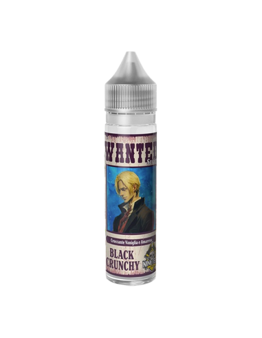Black Crunchy Wanted Nineteen Vape Liquido Shot 20ml