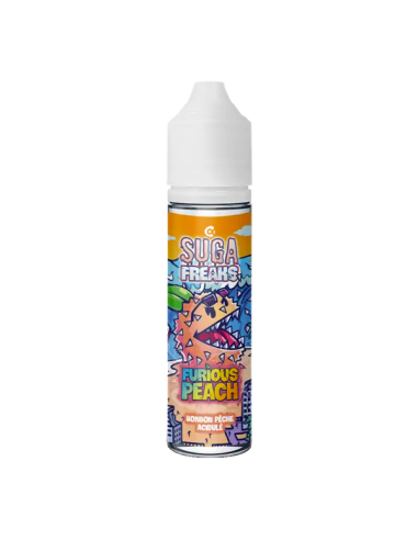 Furious Peach Suga Freaks Liquido shot 20ml Caramella Pesca