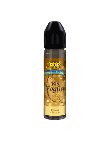 Bis Foglia Doc Flavors Liquid shot 20ml Tabacco...