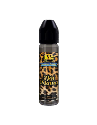 Hot Mama DOC Flavors Liquid shot 20ml Vanilla White Strawberry