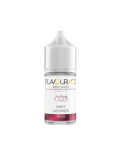 Mint Licorice Flavourage Aroma Mini Shot 10ml Menta Liquorice