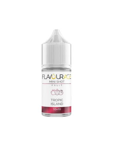 Tropic Island Flavourage Aroma Mini Shot 10ml Peach Kiwi Lychee