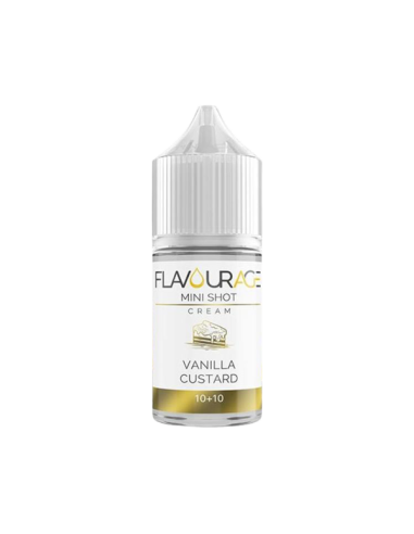 Vanilla Custard Flavourage Aroma Mini Shot 10+10ml