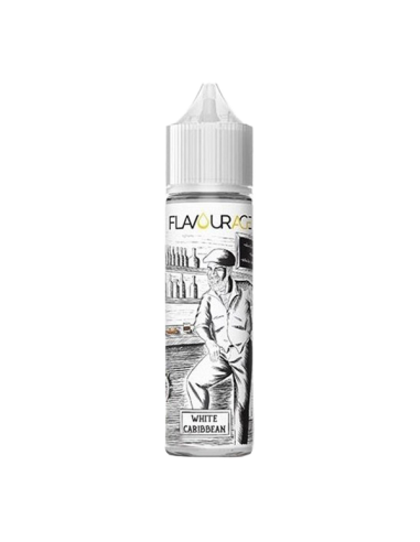 White Caribbean Flavourage Liquido Shot 20ml White Vanilla
