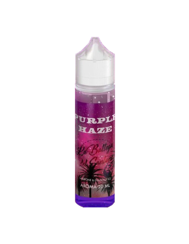 Purple Haze Bottega del Santone Svapem Liquido Shot 20ml Raspberry Strawberry Ice