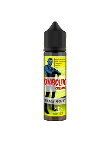 Black Night Diabolik Cream Easy Vape Liquido Shot 20ml
